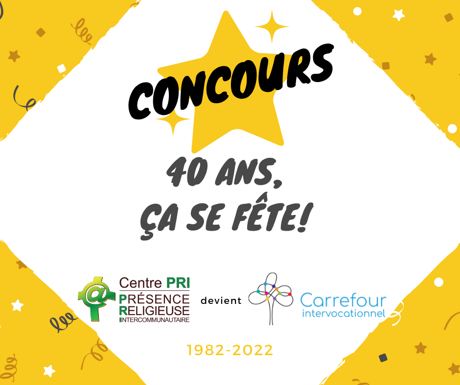 Félicitations aux gagnants des concours du 40e du Carrefour intervocationnel