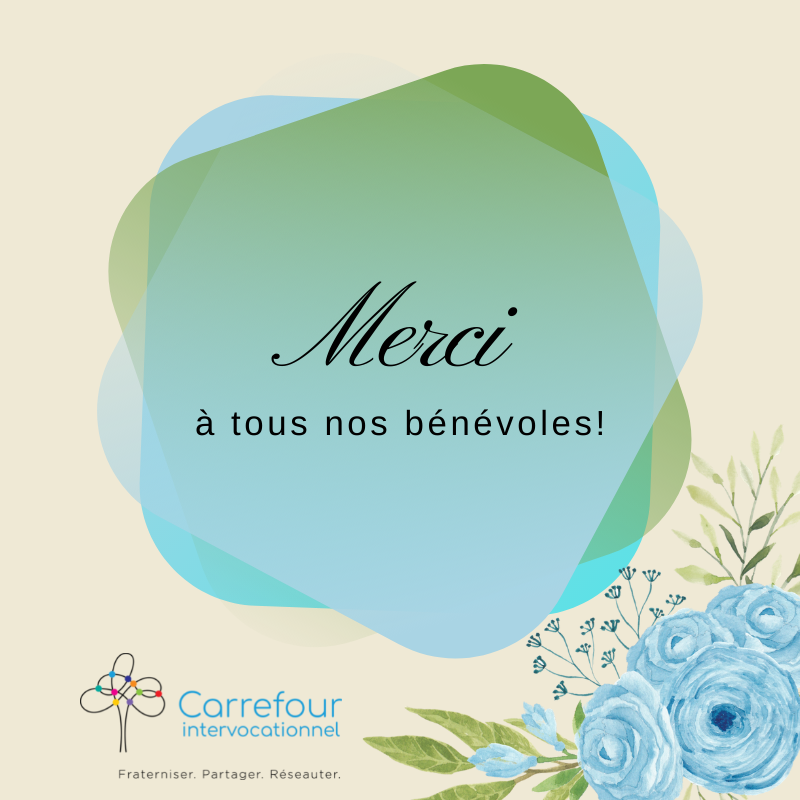 Merci à tous nos bénévoles!
