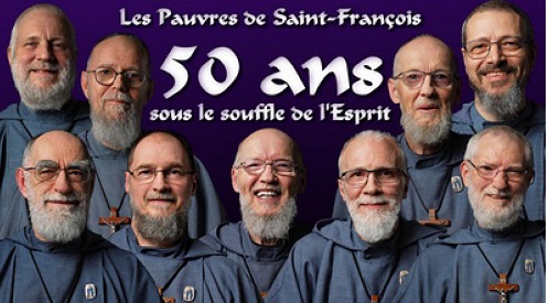 50e anniversaire de fondation des Pauvres de Saint-François