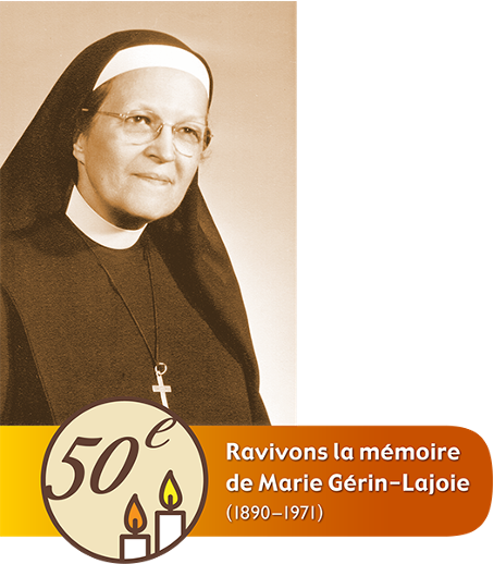 50e anniversaire du décès de Marie Gérin-Lajoie.