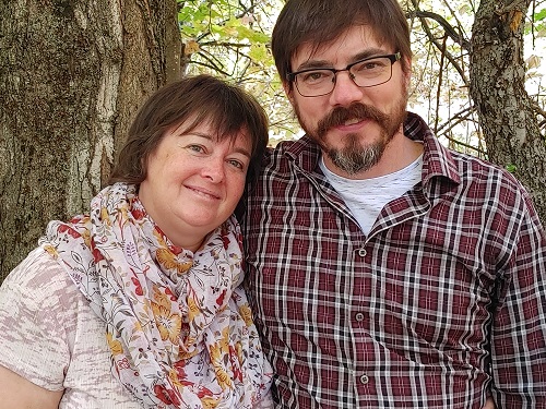 Martin Larrivée et son épouse Marylène diacre Diocèse de Sherbrooke 24 octobre 2021