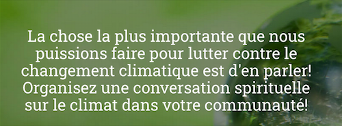 Pour l'amour de la Création : des communautés religieuses approfondissent leur réflexion et leur contribution au mouvement climatique
