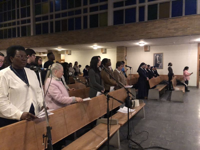 Retour sur la messe avec les jeunes du CÉBL à l'occasion de la Journée mondiale de la vie consacrée le 5 février 2023