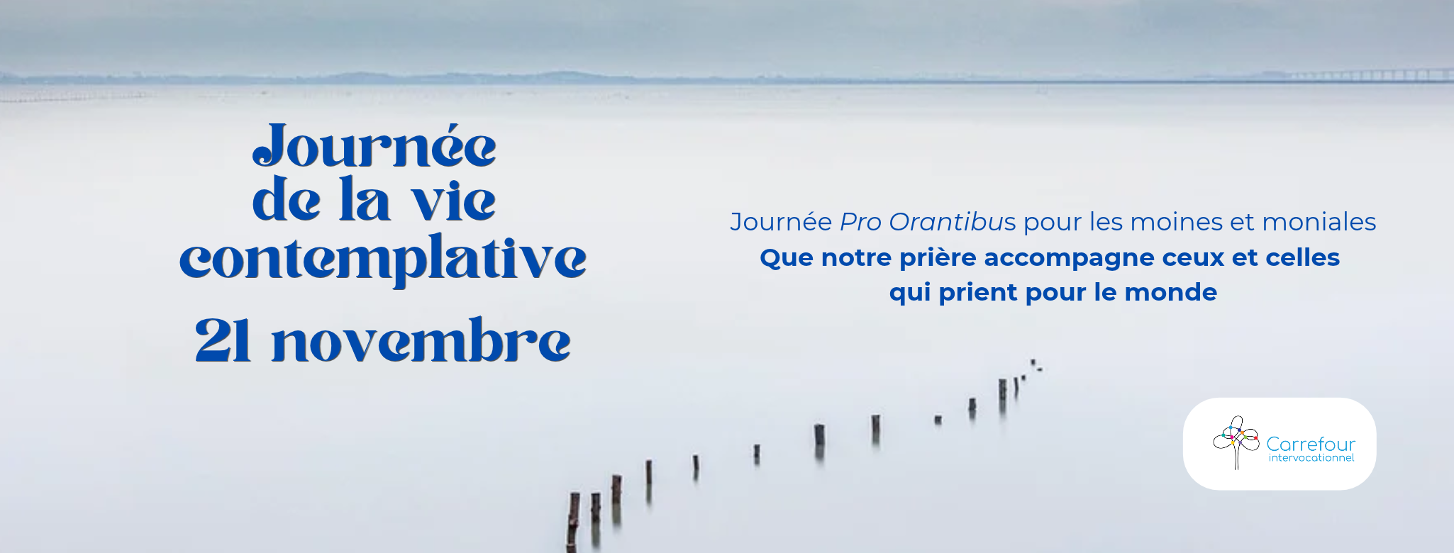 Journée de la vie contemplative - bandeau