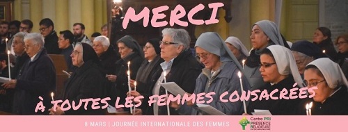 8 mars : Merci à toutes les femmes consacrées !