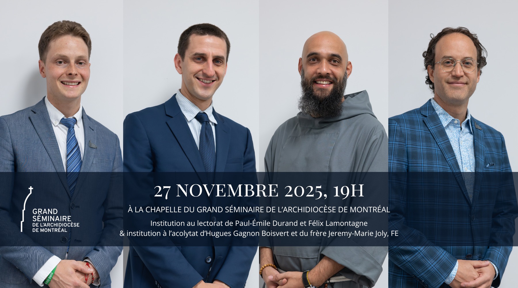Grand Séminaire de l'Archidiocèse de Montréal : lectorat et acolytat