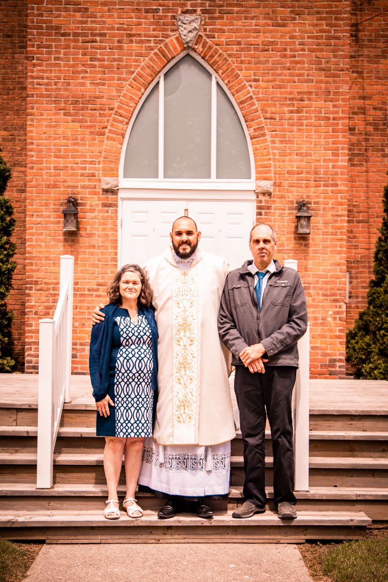 Ordination sacerdotale de Marc Gaudet à Ottawa 31 mai 2022