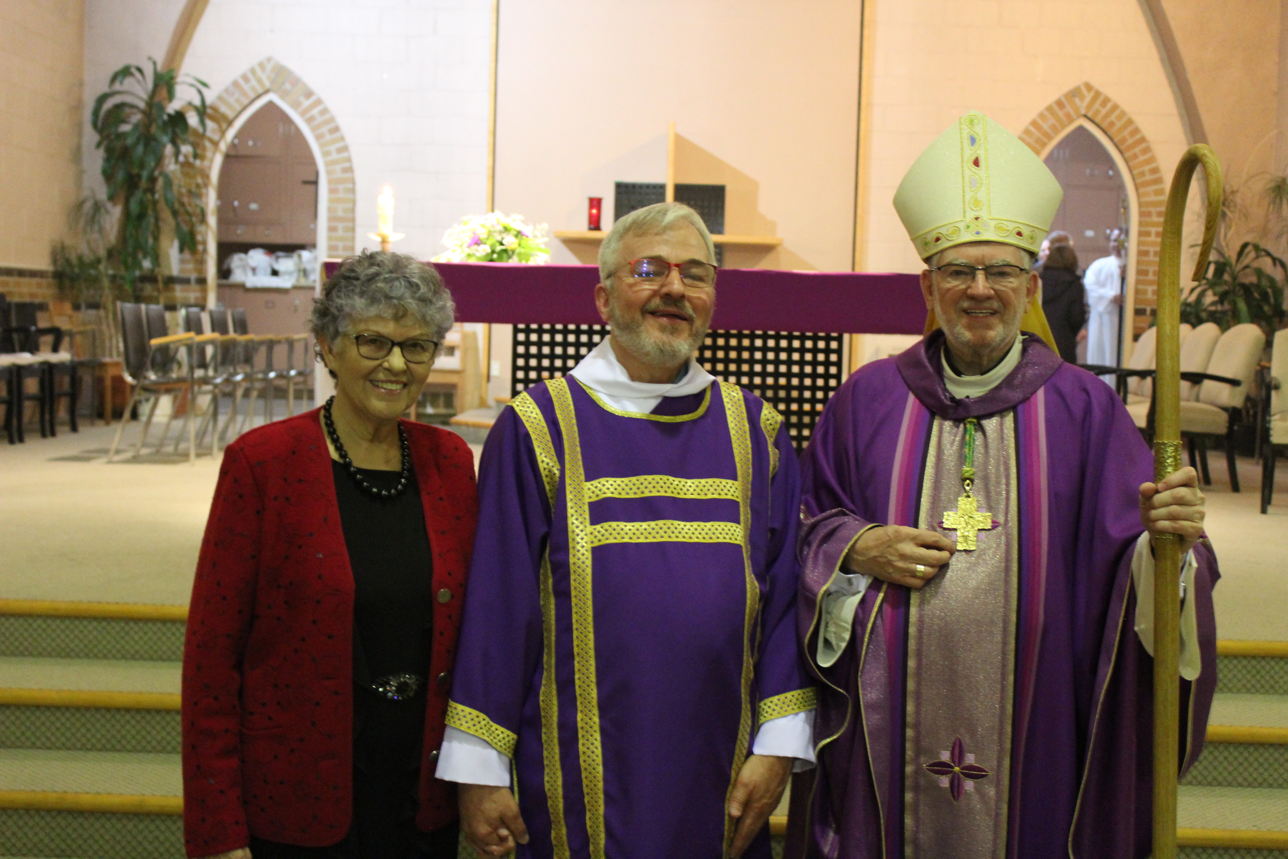 Michel Hamel  Ordination diaconale Diocèse de Québec 3 décembre 2023