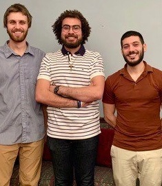 Samuel Pilon Nader Nasralla Justin Sauro   Novices Jésuites 
