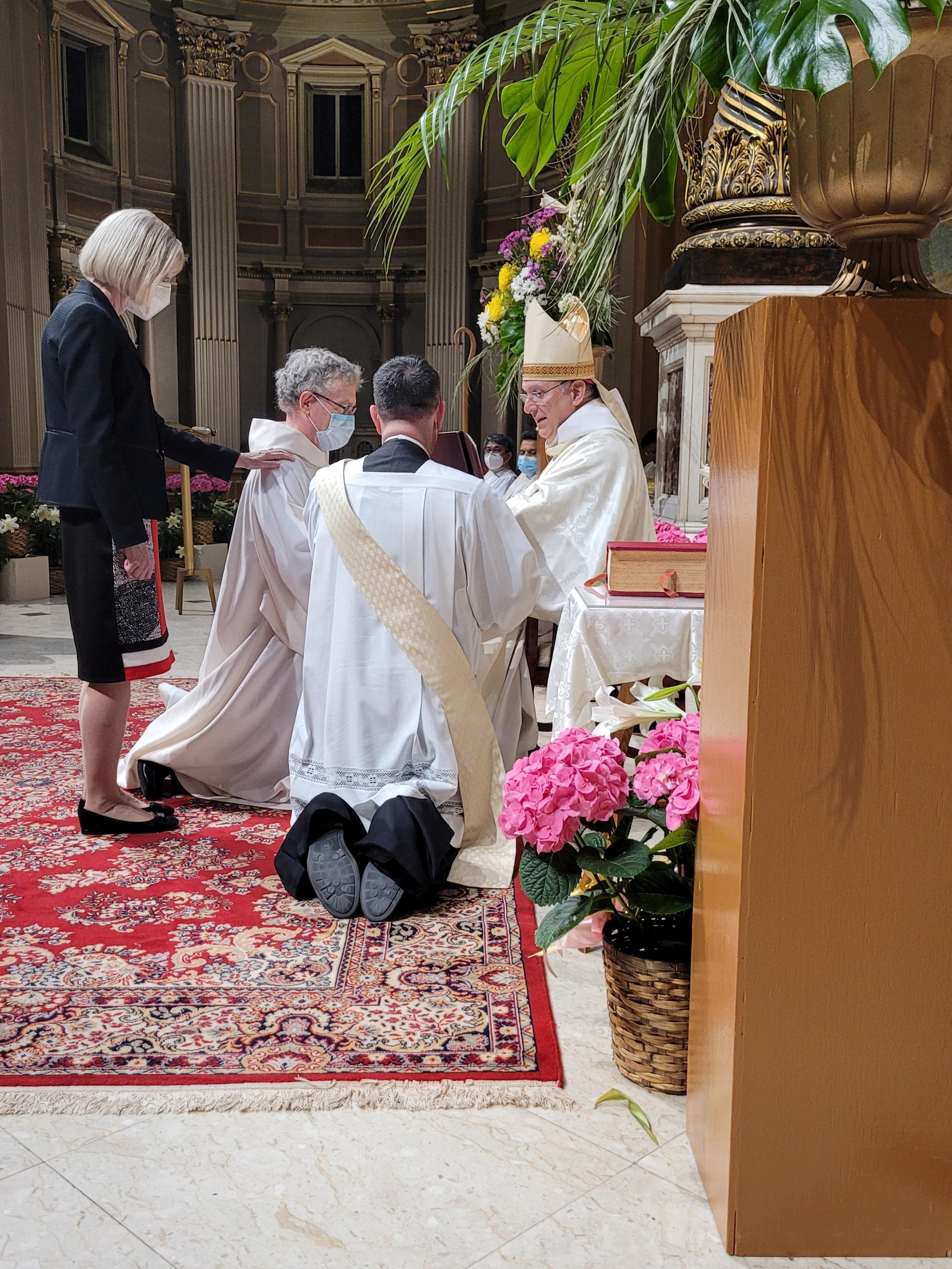 Rites acolytat et lectorat Diaconat de Montréal 22 avril 2022