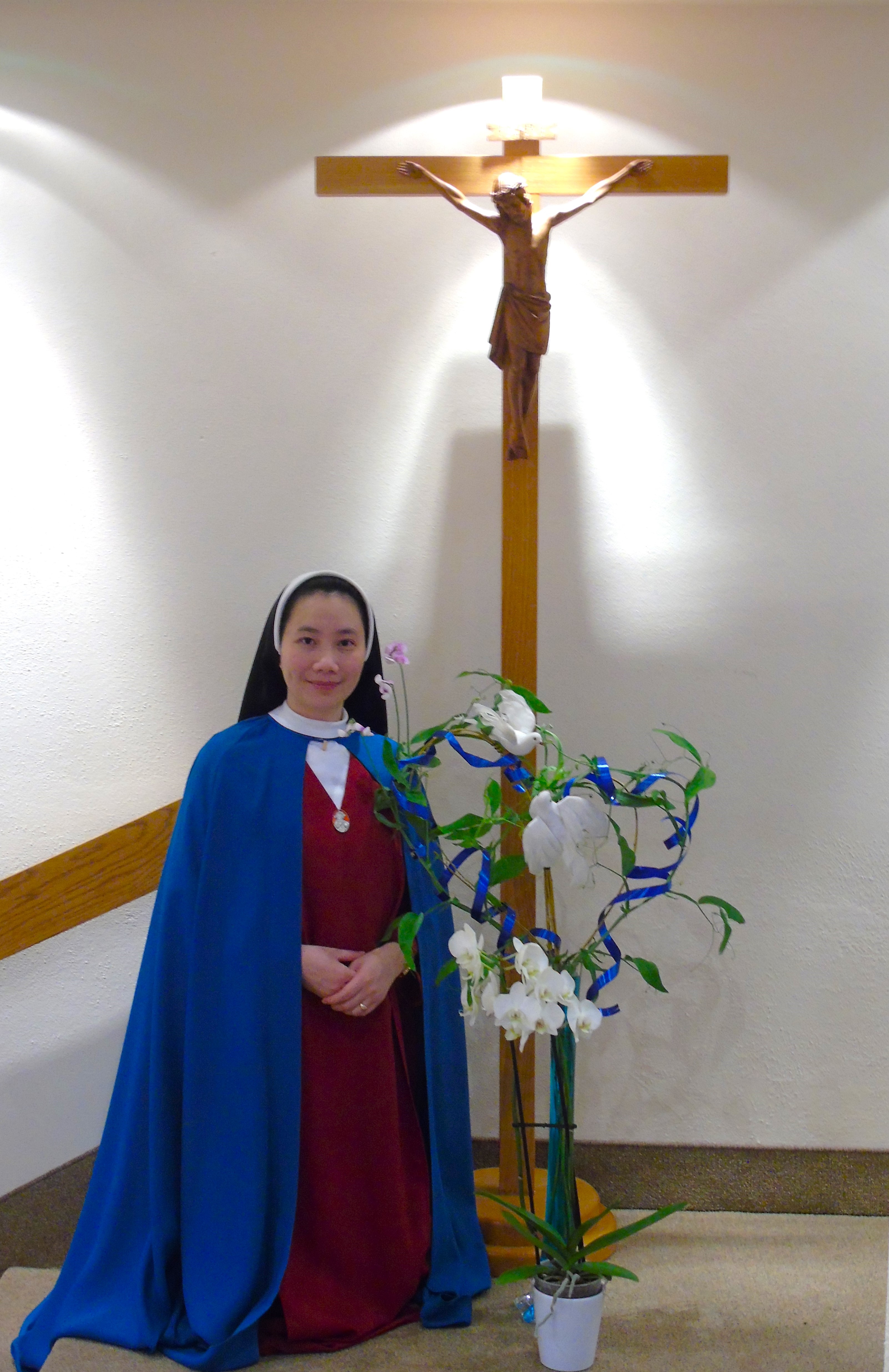 Soeur Marie Jeanne de la Croix   Profession solennelle Rédemptoristines 21 octobre 2023